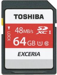 Toshiba EXCERIA N301 SDXC 64 GB UHS I